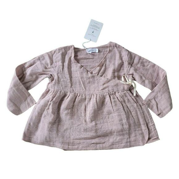 Jamie Kay Sweet Pea Wrap Top - Picture 1 of 7